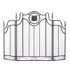 Elegant Tuscan-Style Fireplace Screen for Home Decor